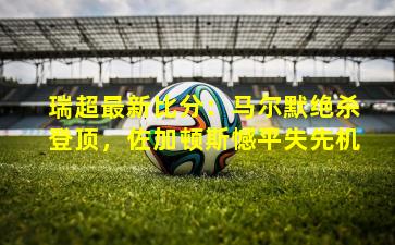 瑞超最新比分：马尔默绝杀登顶，佐加顿斯憾平失先机